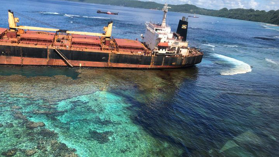Solomon Islands to refloat ship after oil spill