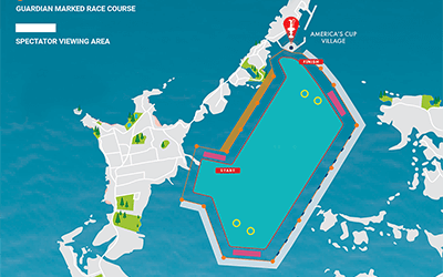 Vesper Marine Puts Fence Around America’s Cup Racecourse