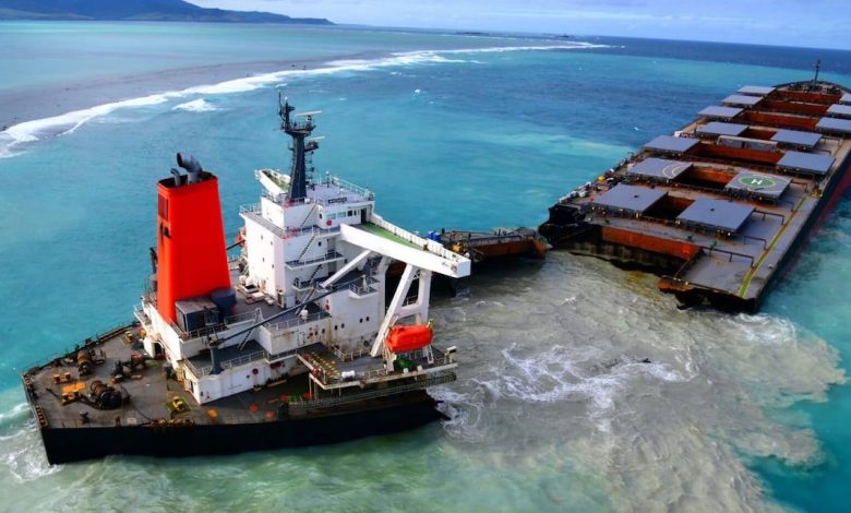 Wakashio grounding and oil leak caused by poor seamanship