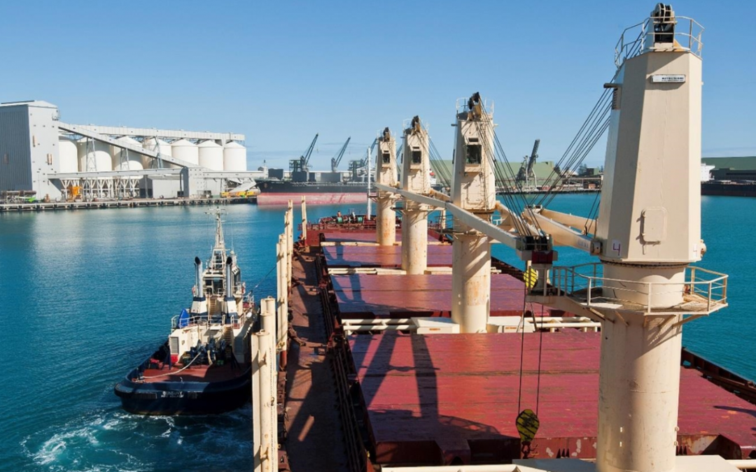 Guardian Deployed to Protect Vessels at Geraldton Port, Australia