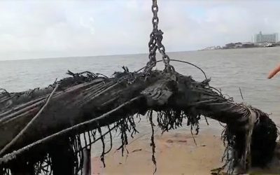 Ship’s anchor damaged GPL submarine cable